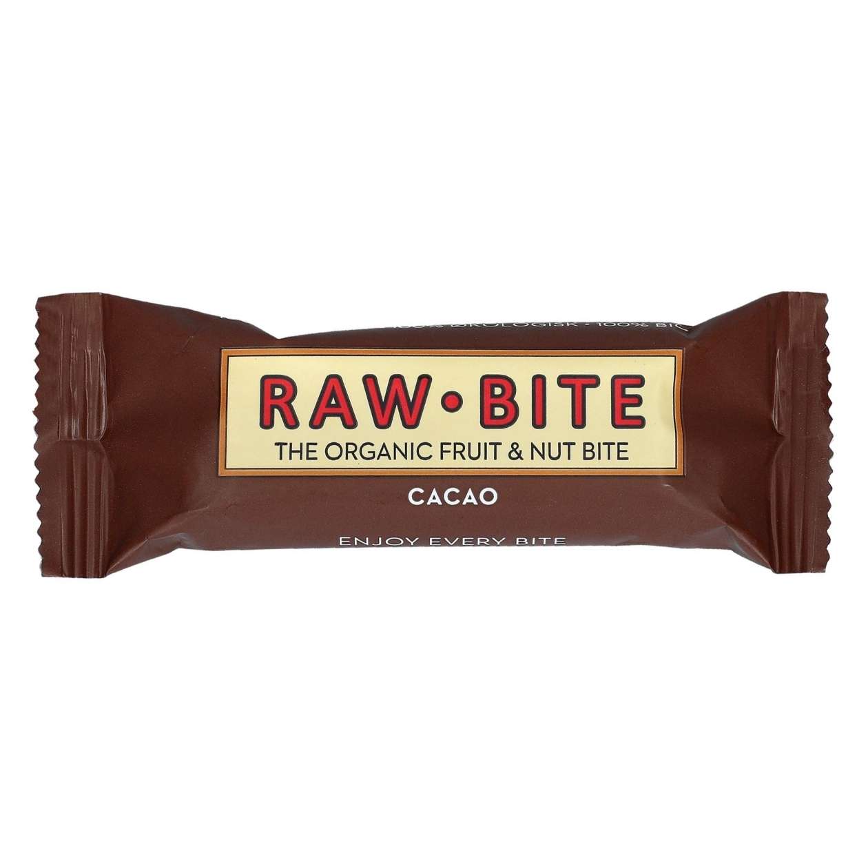 Raw Bite Riegel, unterschiedliche Sorten