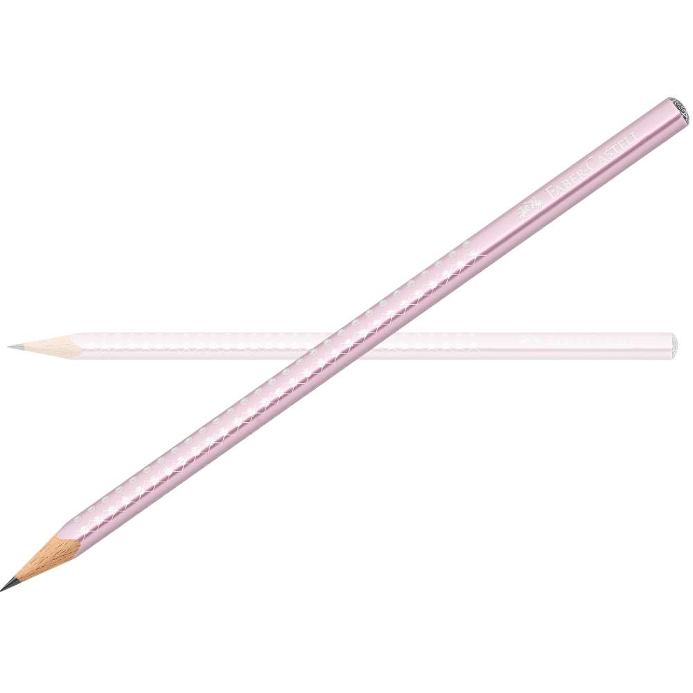 Sparkle Bleistift Faber-Castell, rose metallic