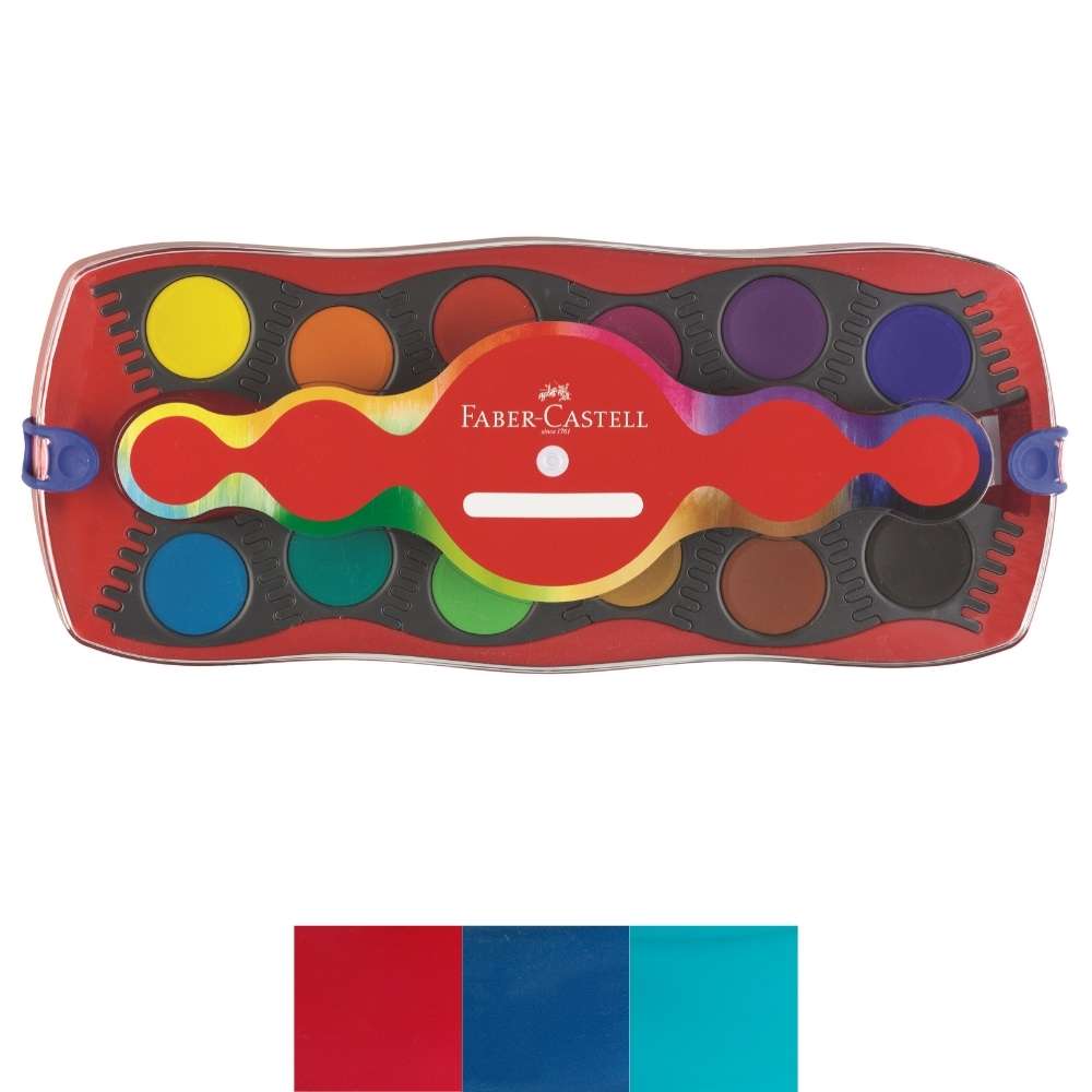 Faber-Castell Farbkasten Connector, verschiedene Farben und Größen