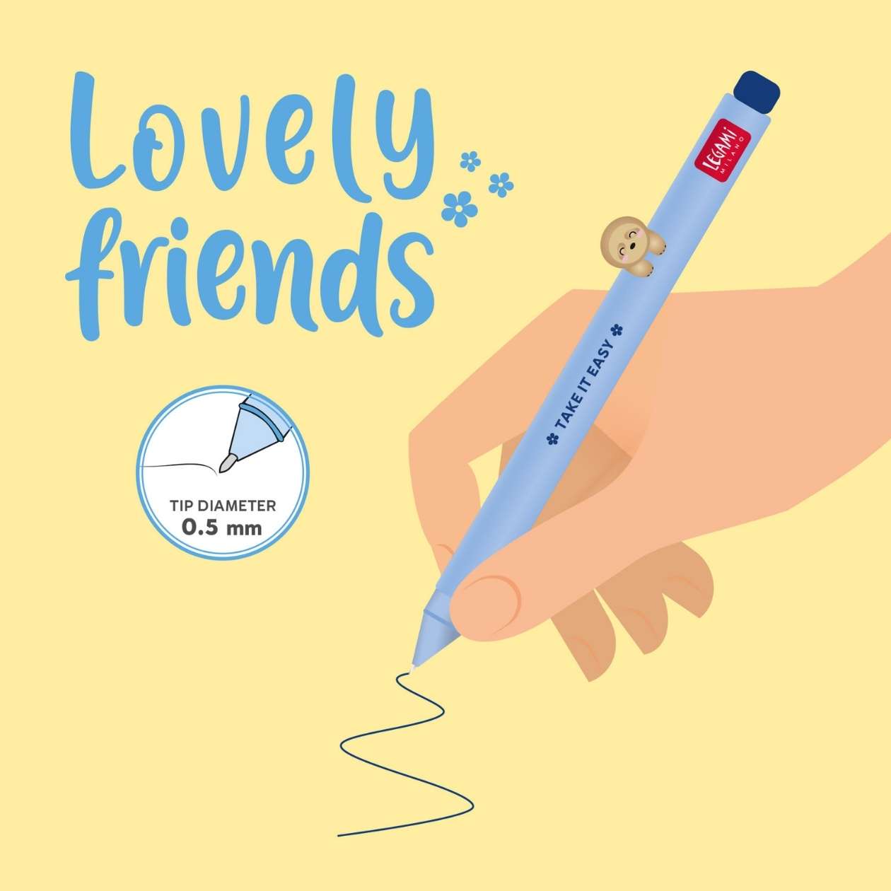 Faultier, Legami Lovely Friends