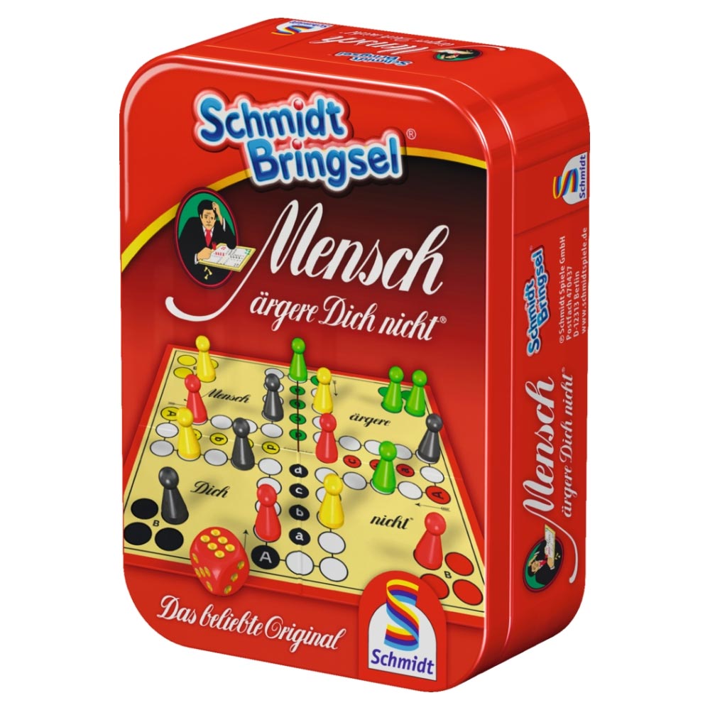 Schmidt Bringsel Mensch ärgere Dich nicht, Mini Spiel