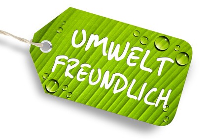 Umweltfreundlicher Schulbedarf Label für Umweltfreundlichkeit