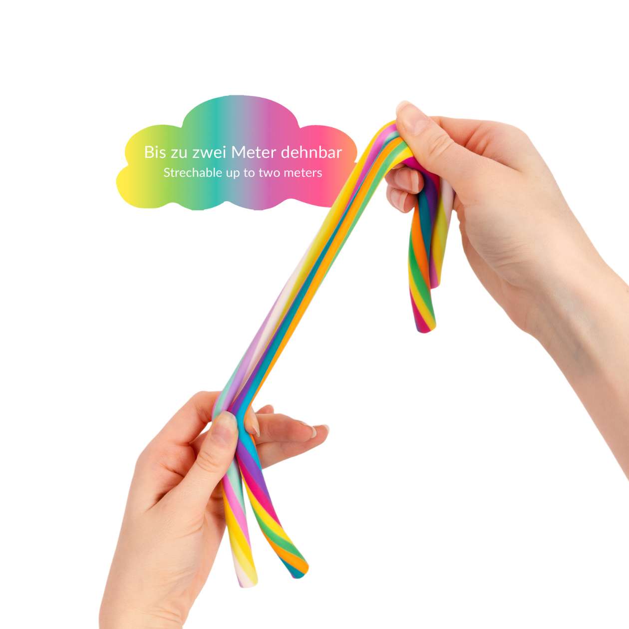 Powerschnur Regenbogen, sortiert