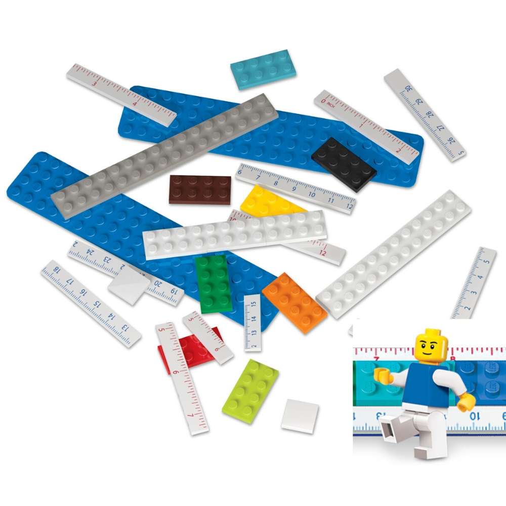 LEGO Lineal mit Figur