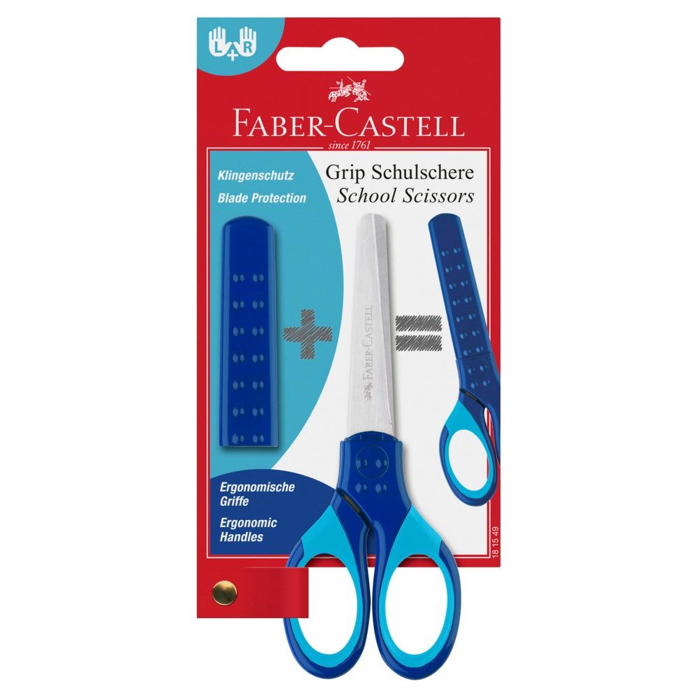 Faber-Castell Set XL, blau: Jumbo Grip Stifte, Farbkasten und mehr