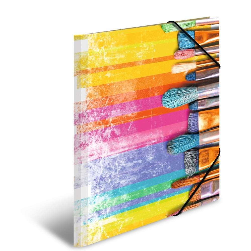 Kartonmappe A3, Pinsel