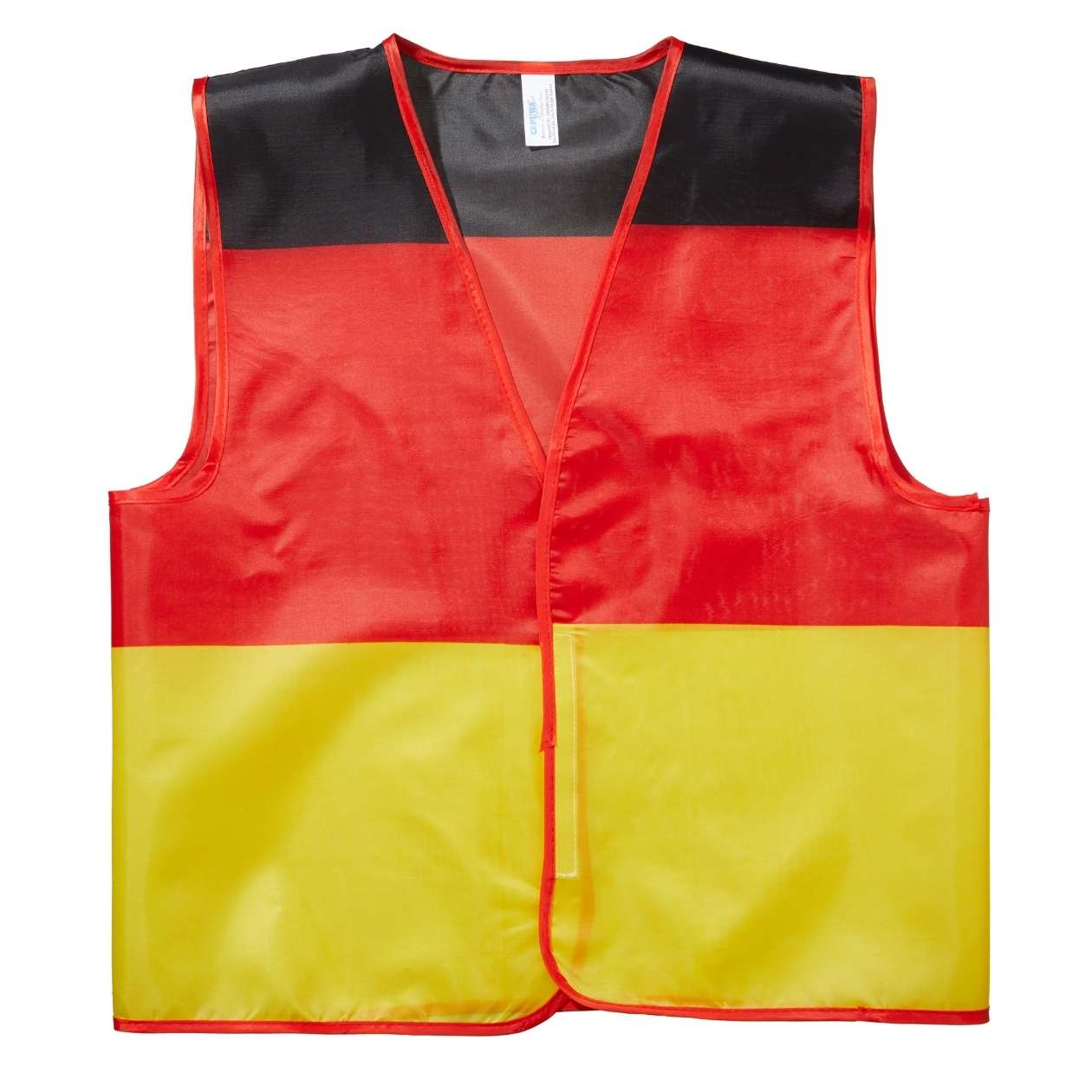 Fußball Weste mit Deutschlandfarben