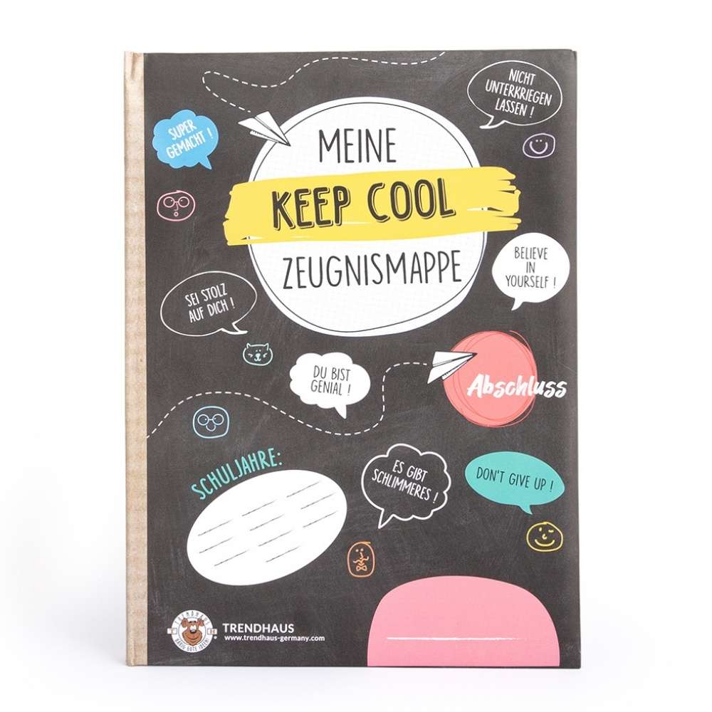 Meine Zeugnis Mappe Keep Cool