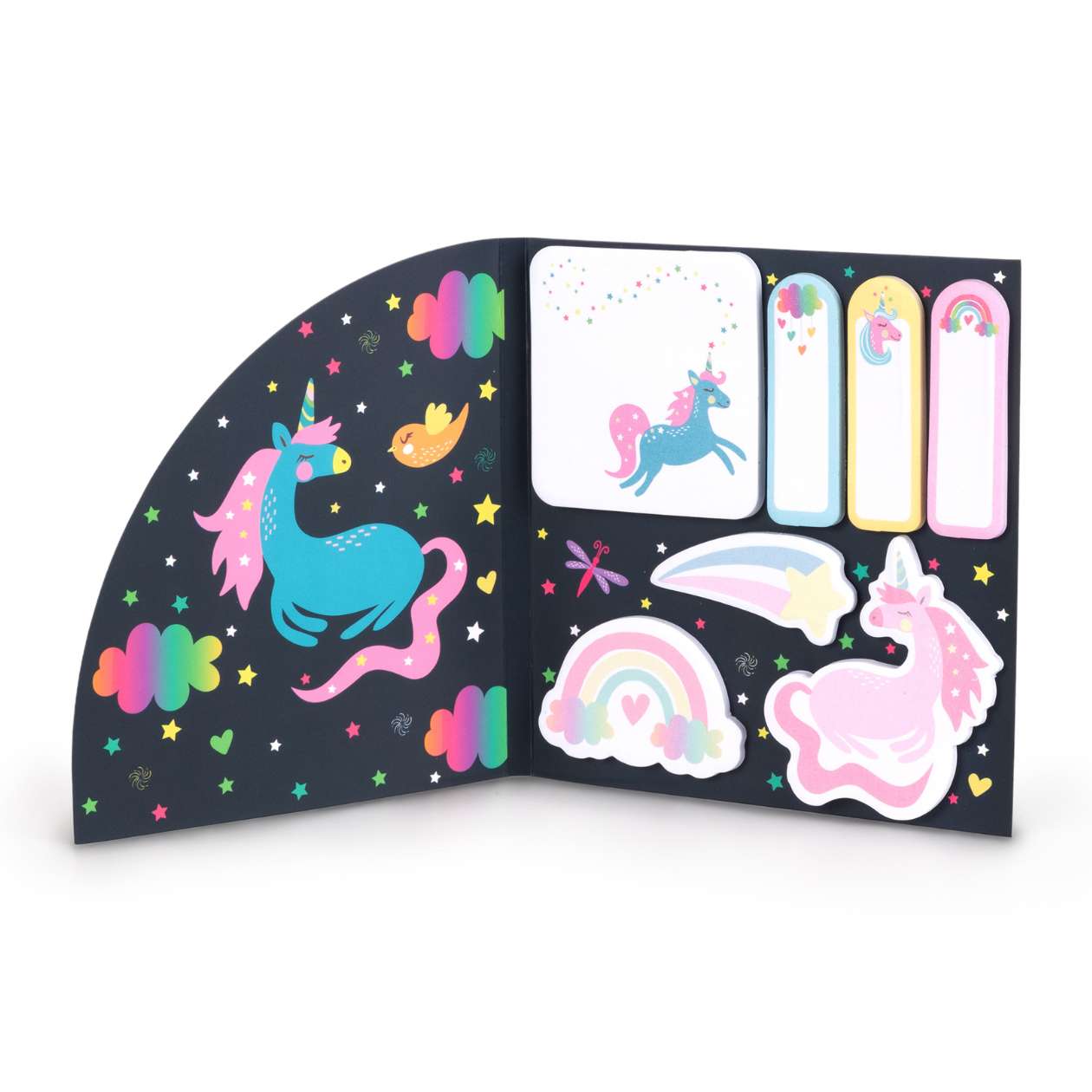 Einhorn Markierstreifen und Klebezettel, 175 Blatt