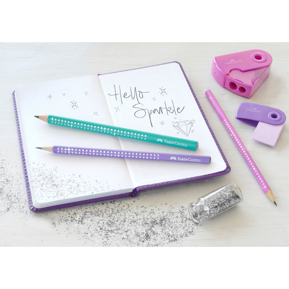 Bleistiftset Faber-Castell, Sparkle pink