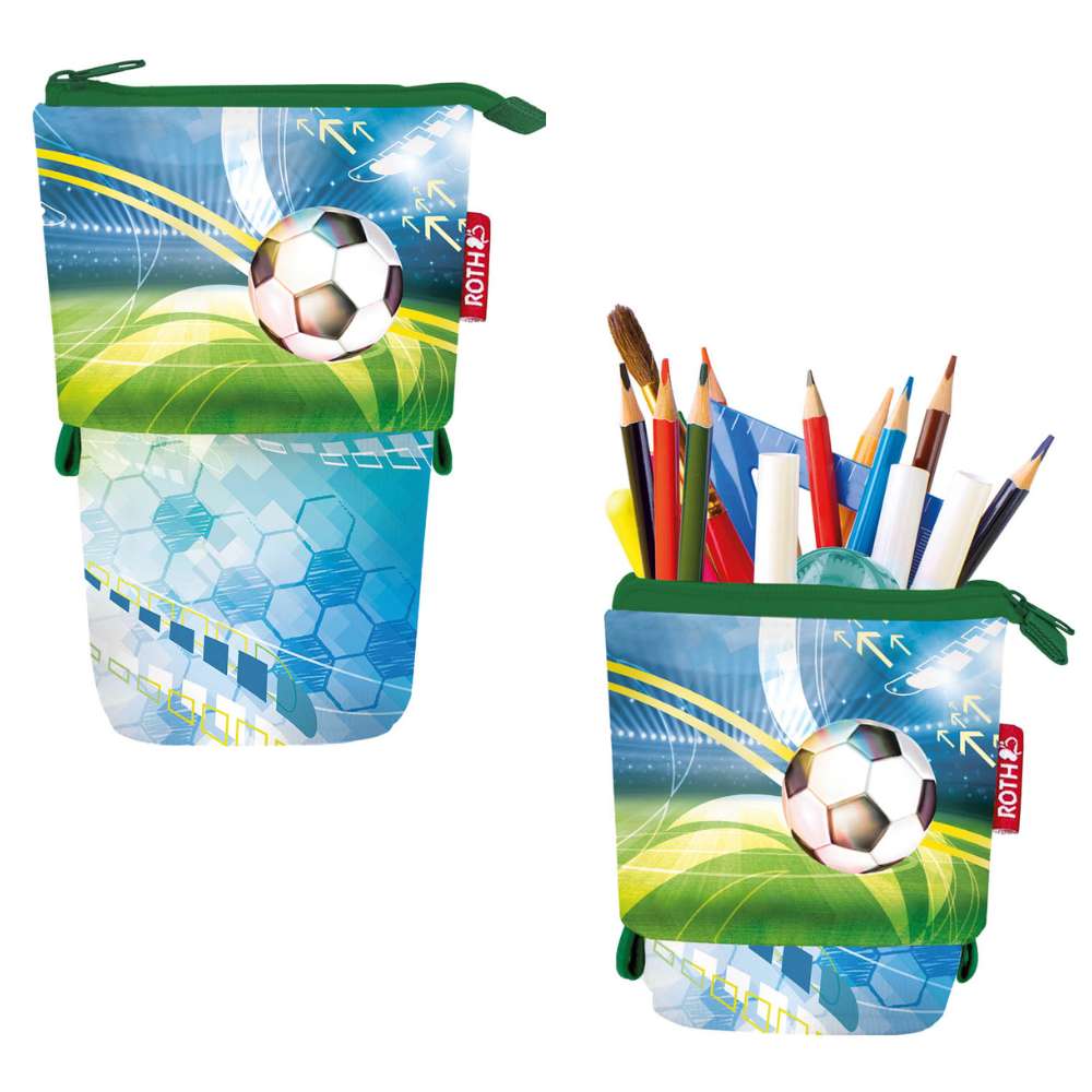 Stifte-Etui 2in1 Fußball