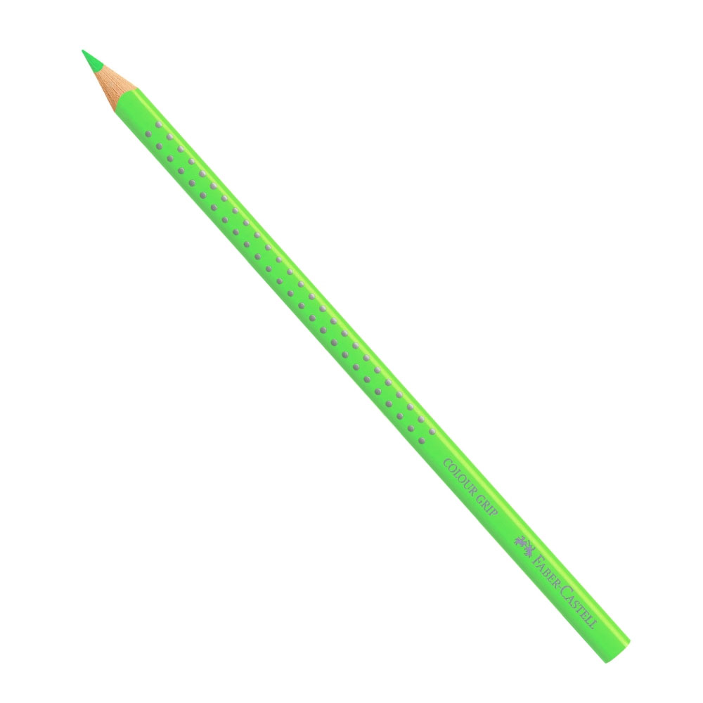 Faber-Castell Buntstifte Colour Grip Grün Neon - 63