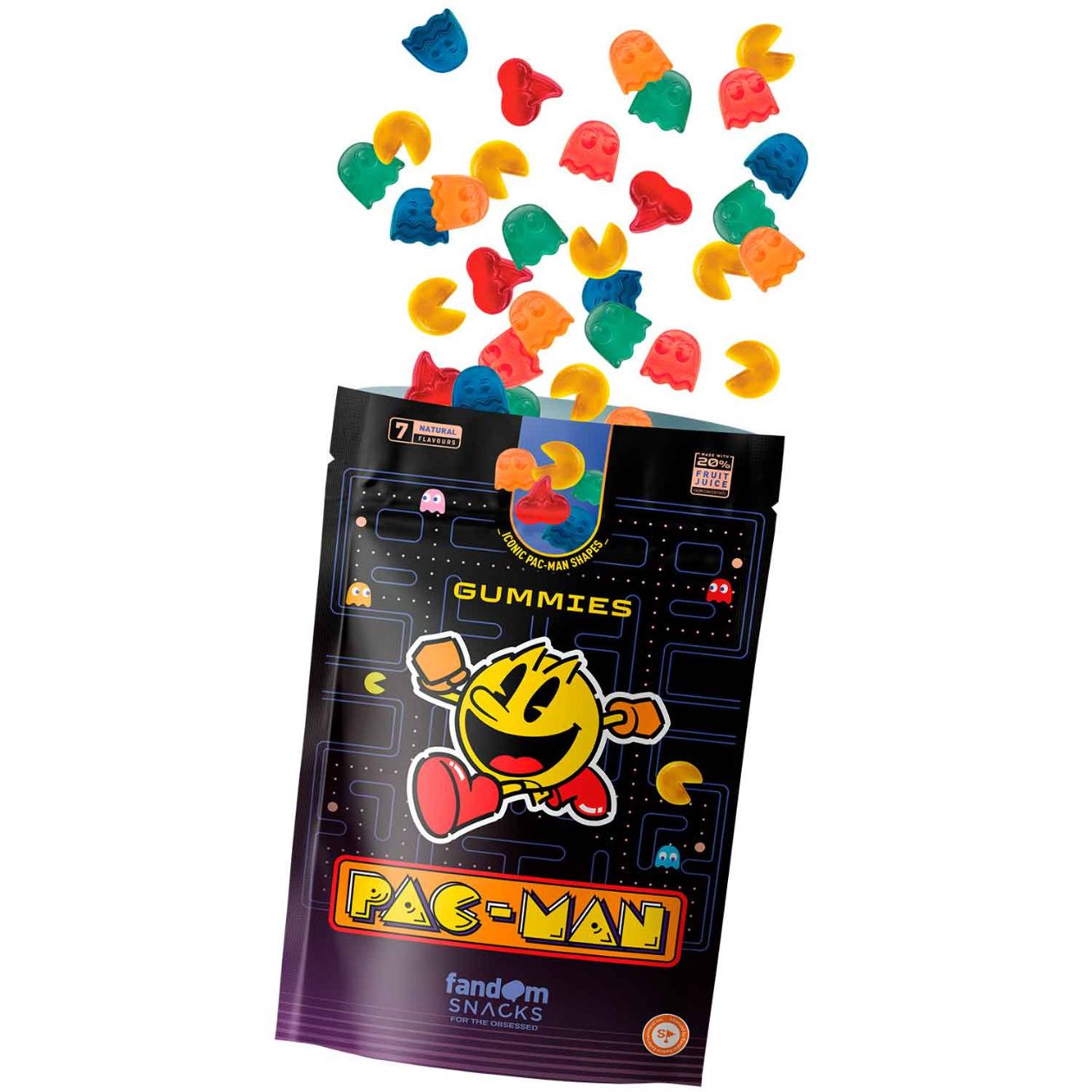 Gummies Pac-Man, 125 g
