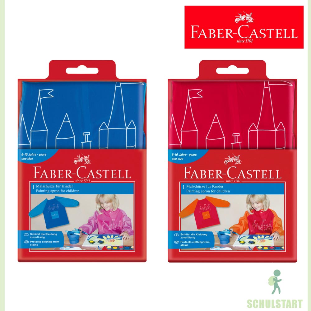 Malschürze blau, Faber-Castell