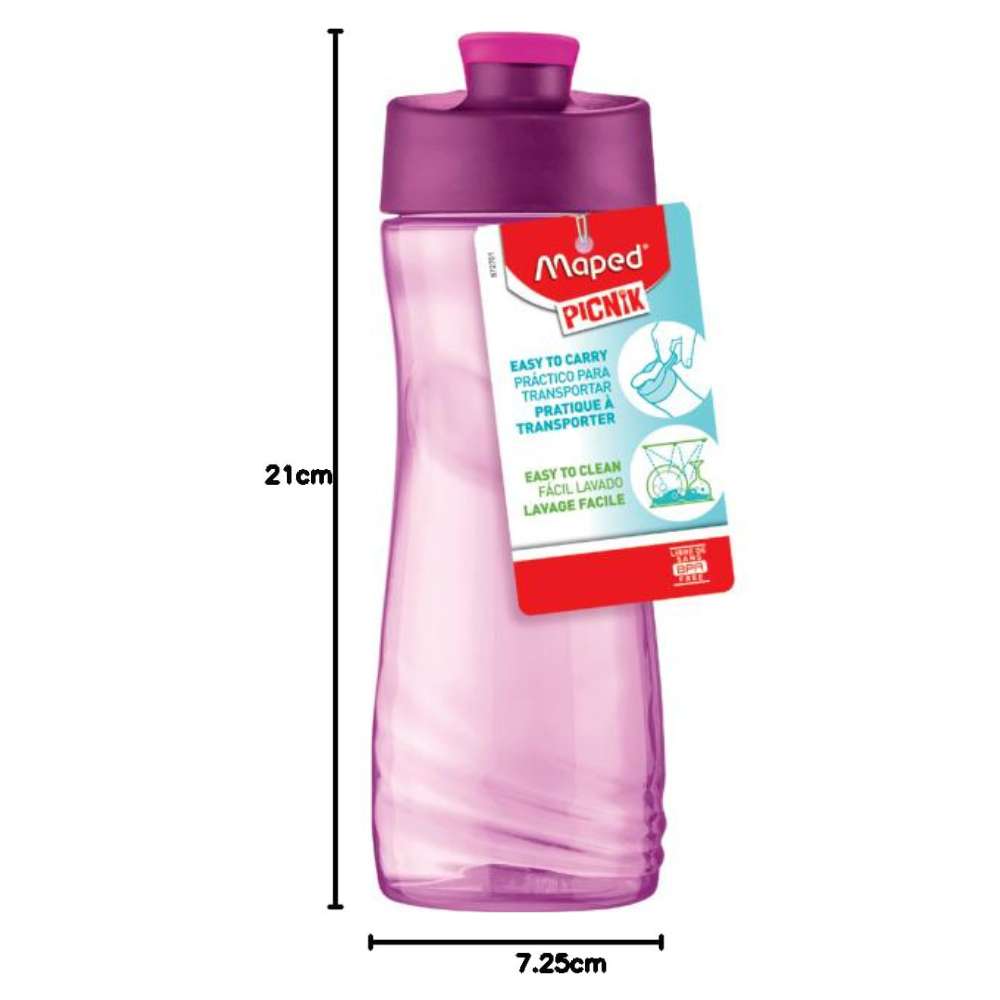 Wasserflasche Kinder 500 ml, rosa, Maped