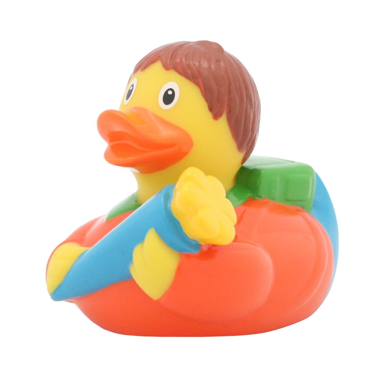 Lilalu Ente, Schuljunge