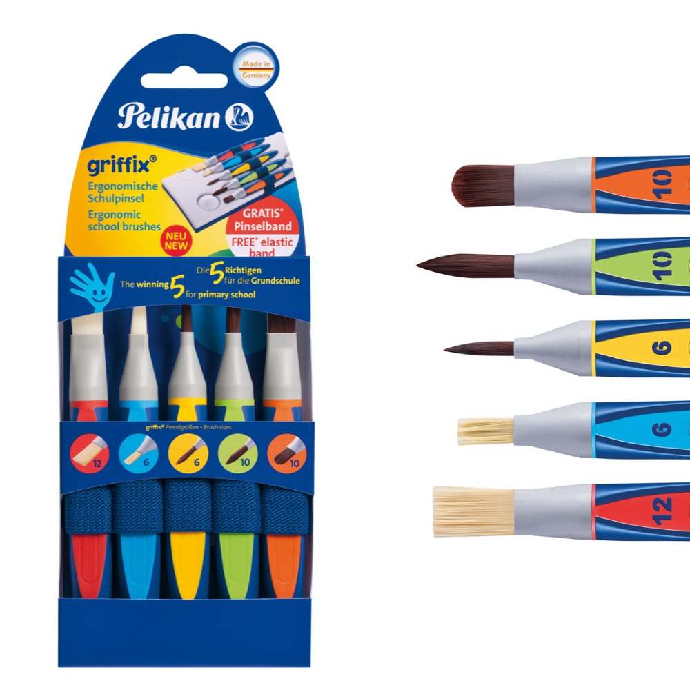 Pelikan Pinsel griffix, 5er Set