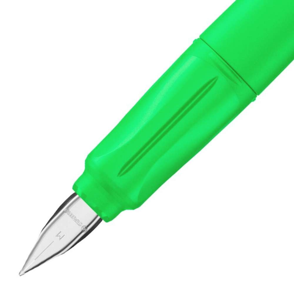 Füller für Grundschüler Stabilo EASYbuddy, Neongrün M