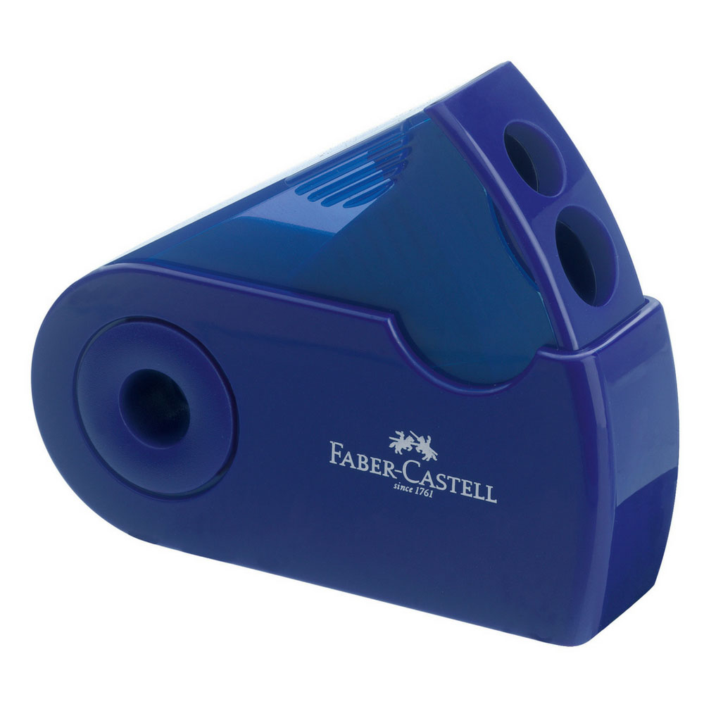 Doppelspitzer Sleeve blau, Faber-Castell