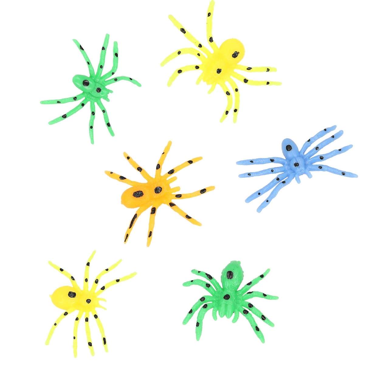 Glow in the dark Spinnen
