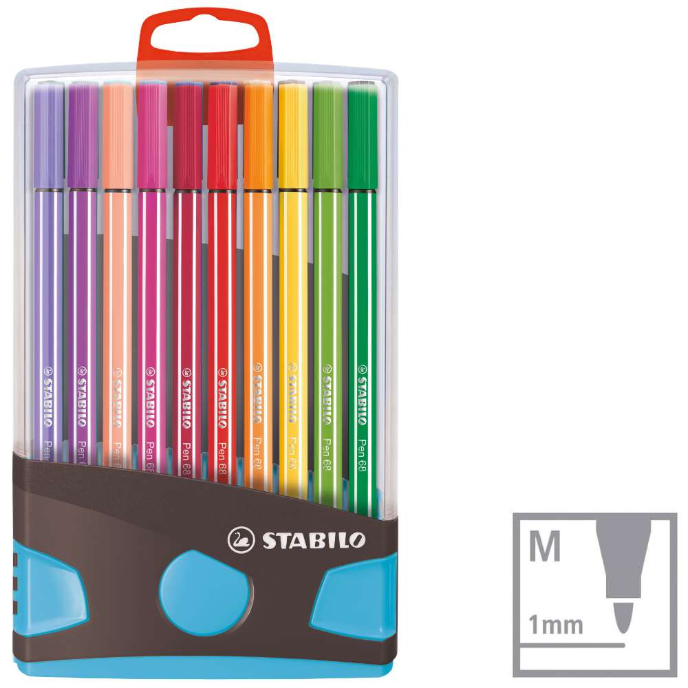 Stabilo Pen 68 Set, 20er-Pack