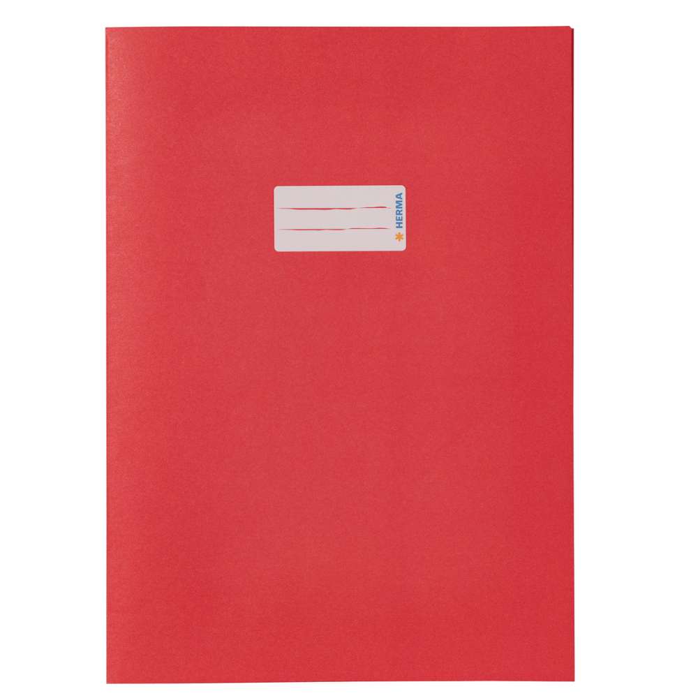 Heftschoner aus Papier, A4 rot