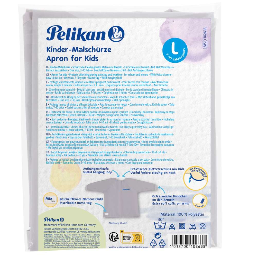 Malkittel Pelikan Large, unisex