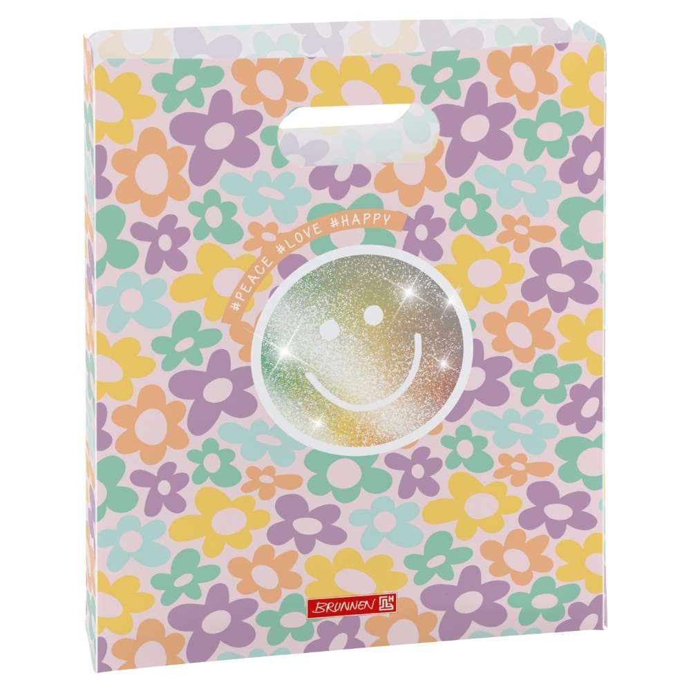 Heftebox A4 Brunnen, Happy Hippie