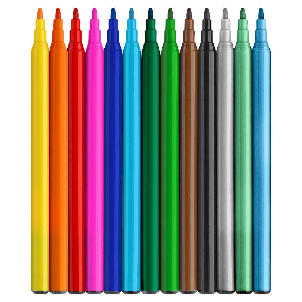 Filzstifte Dino 10+3 Metallic, Faber-Castell