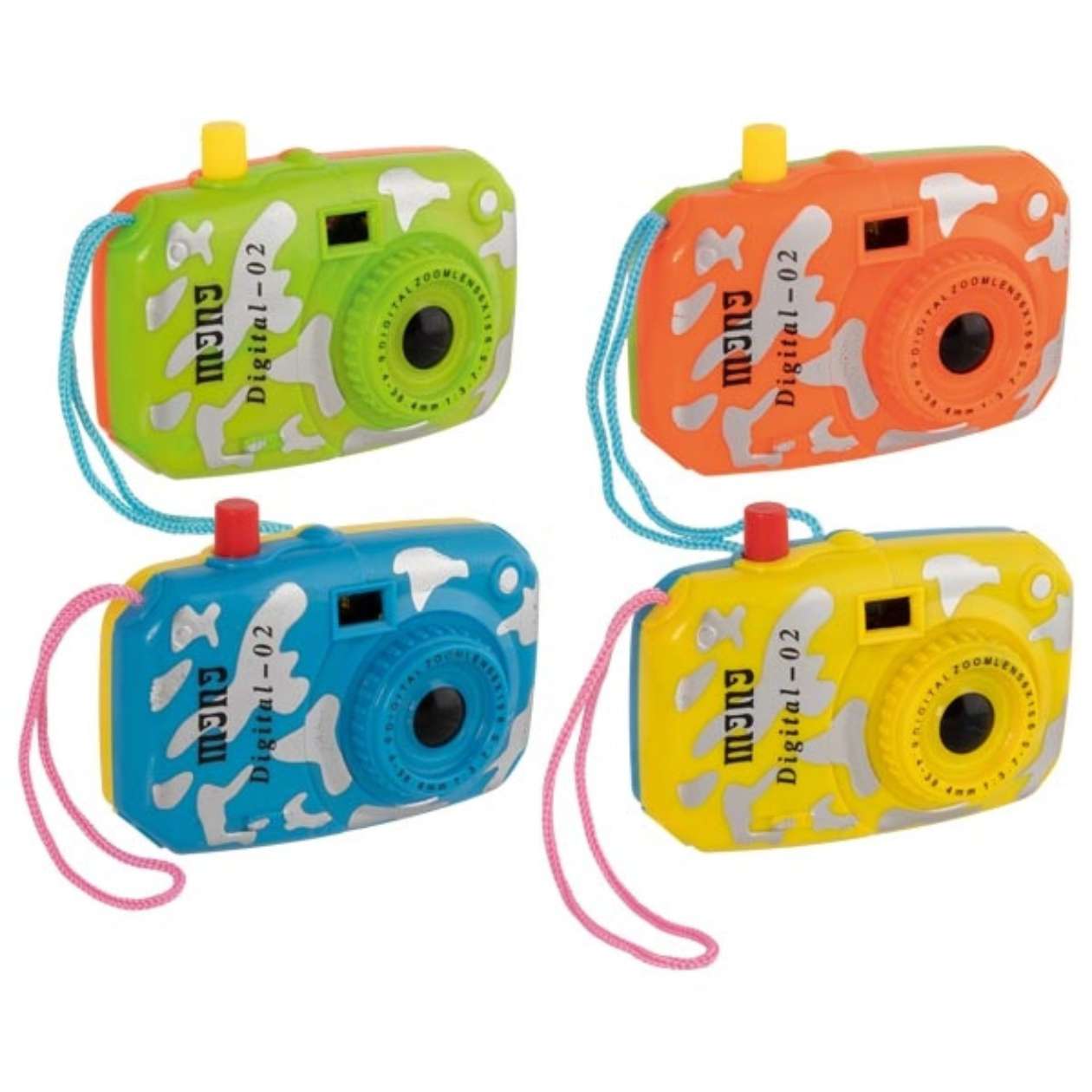 Klick Mini-Kamera mit Tiermotiven, sortiert