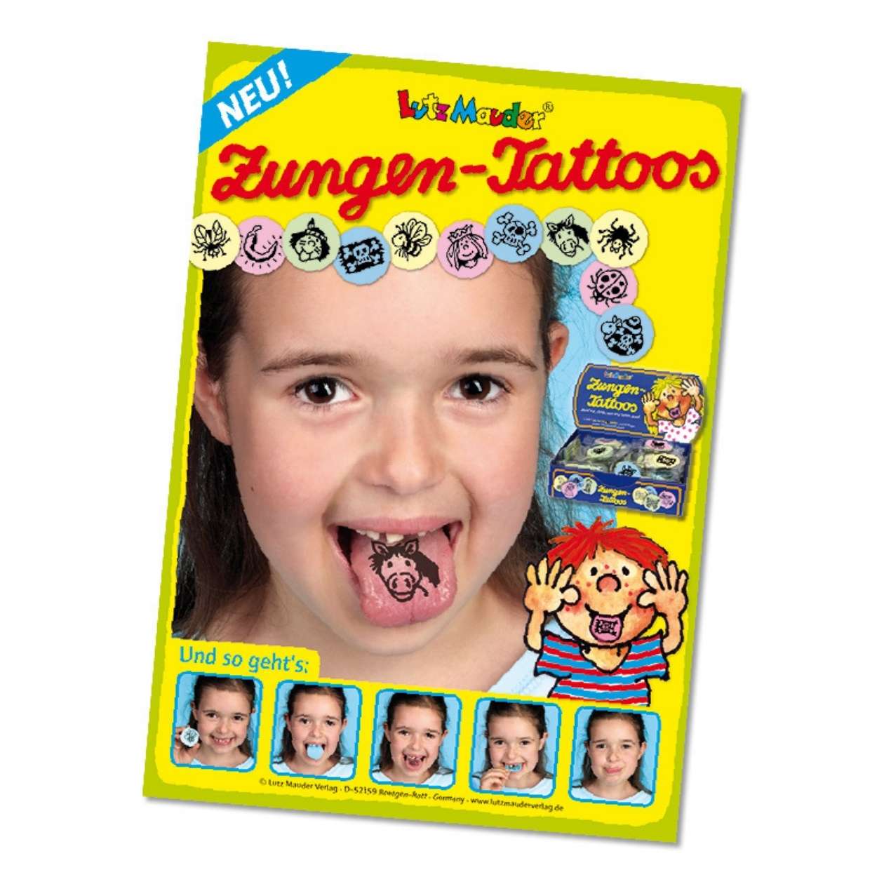 Lutz Mauder Zungentattoos