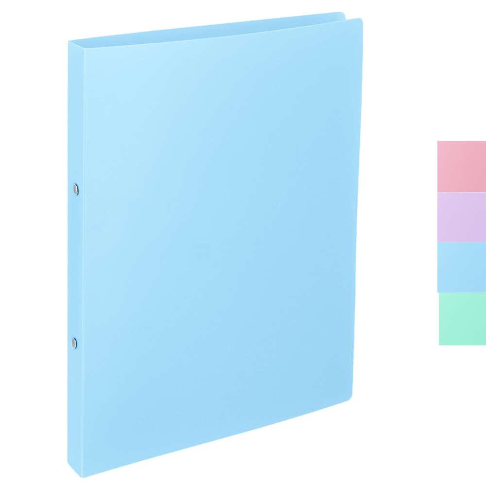 Ringhefter Plastik pastell, verschiedene Farben
