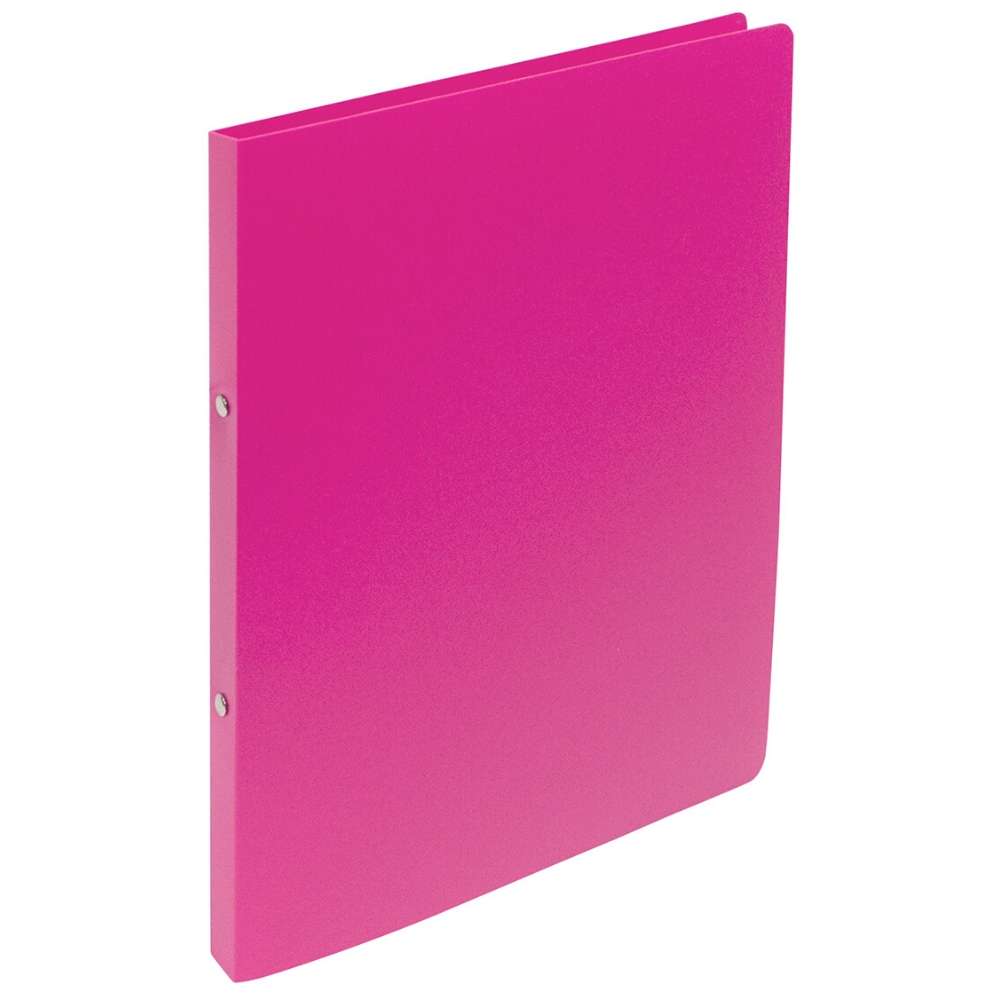 Ringhefter Plastik, pink