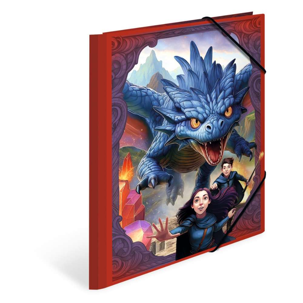 Eckspannermappe A4 Dragon, Herma