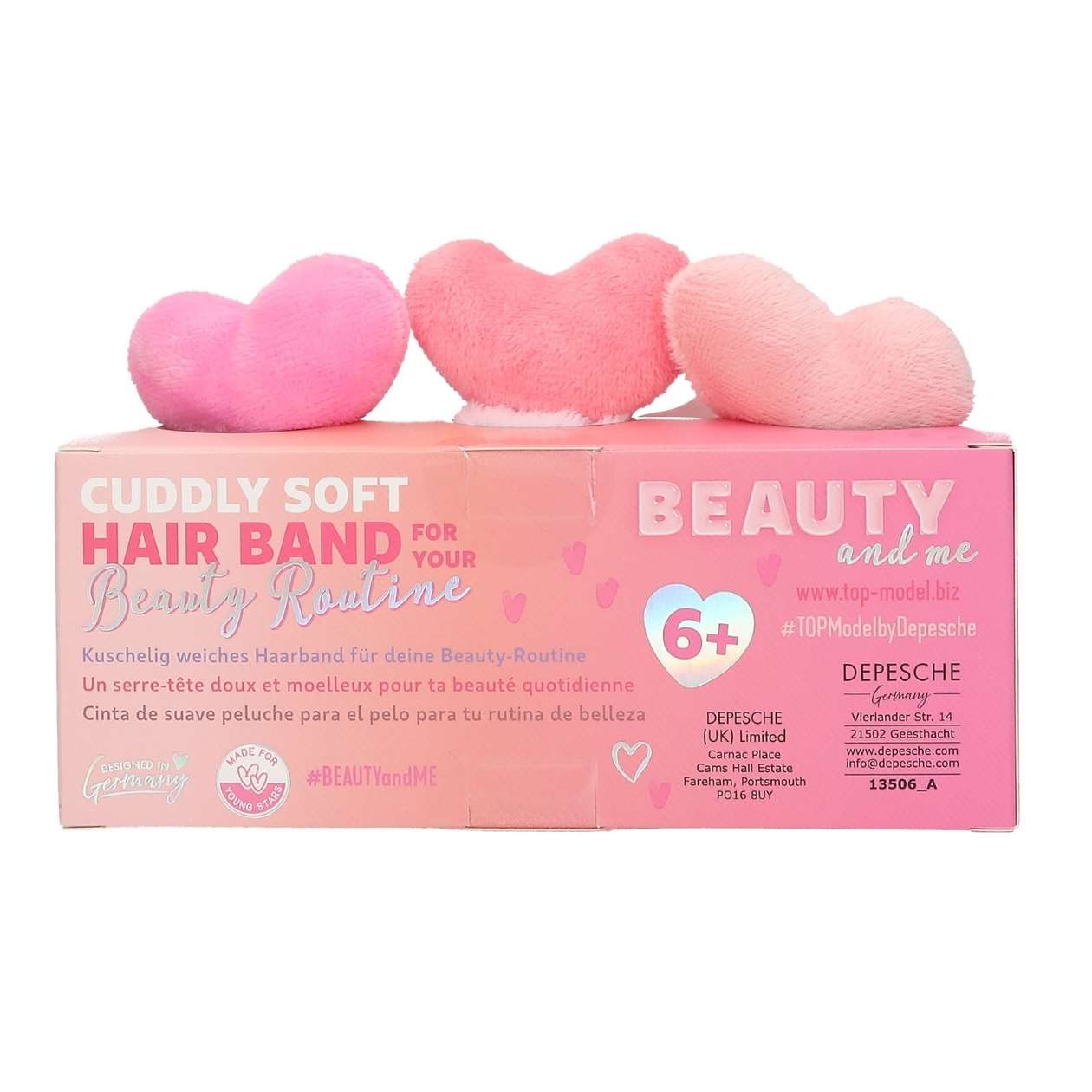 Haarband Plüsch TOPModel, Beauty & Me