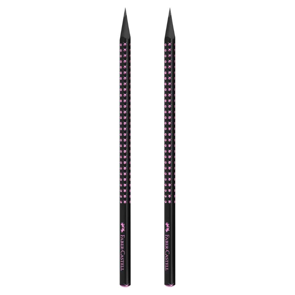 Bleistiftset Faber-Castell, Sparkle Midnight Rose