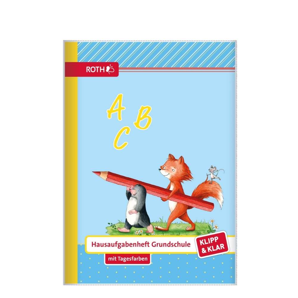 Hausaufgabenheft Grundschule "Klipp & Klar", Flinki und Schlau
