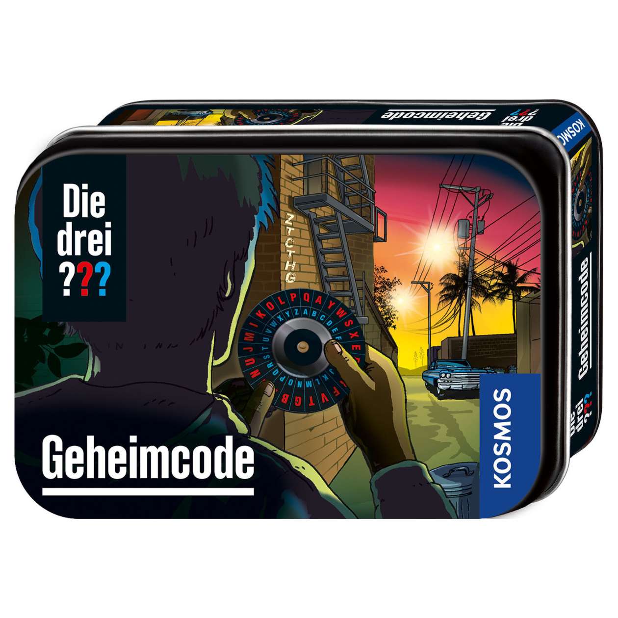 Die drei ??? Geheimcode, kleine Dose