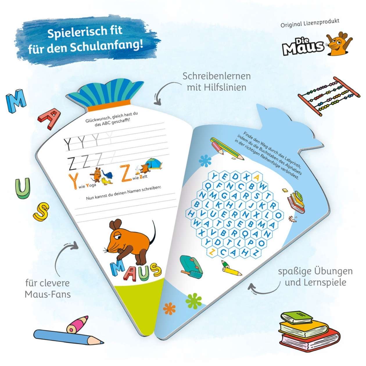 DIE MAUS Schultütenbuch