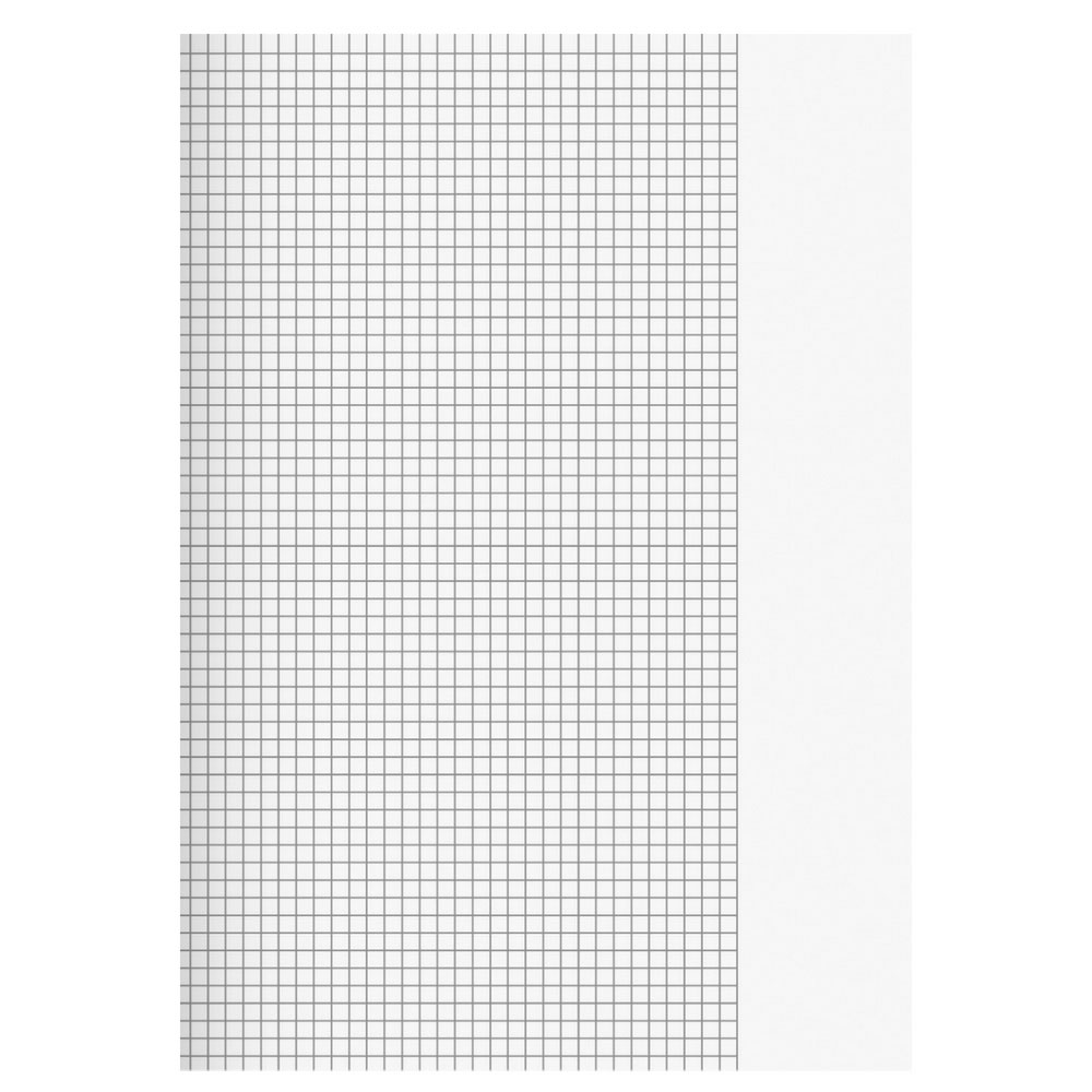 Herlitz Heft A4, Lineatur 26, kariert mit Rand
