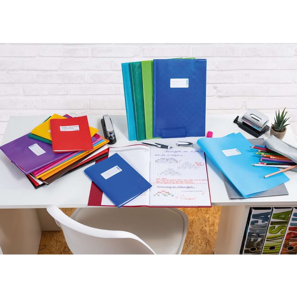 Heftschoner A5, grau gedeckt, Herma