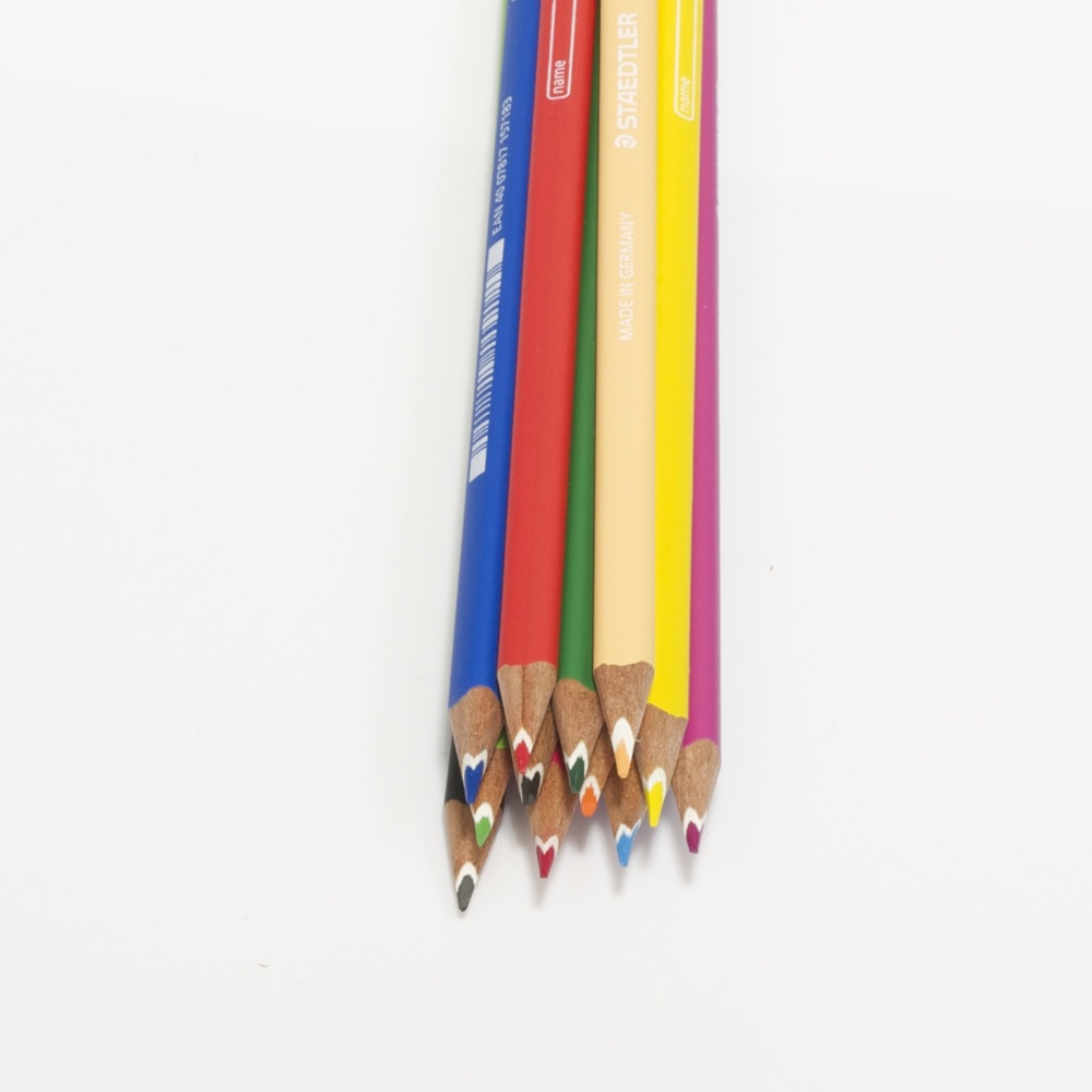 12 Staedtler ergosoft Buntstifte dreikant
