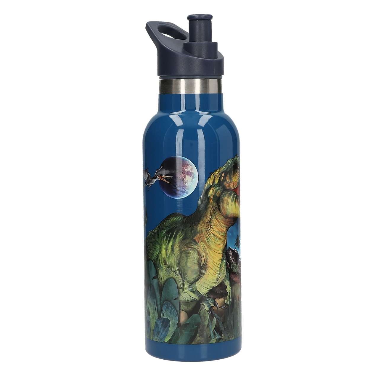 Dino Trinkflasche Galaxy, Edelstahl