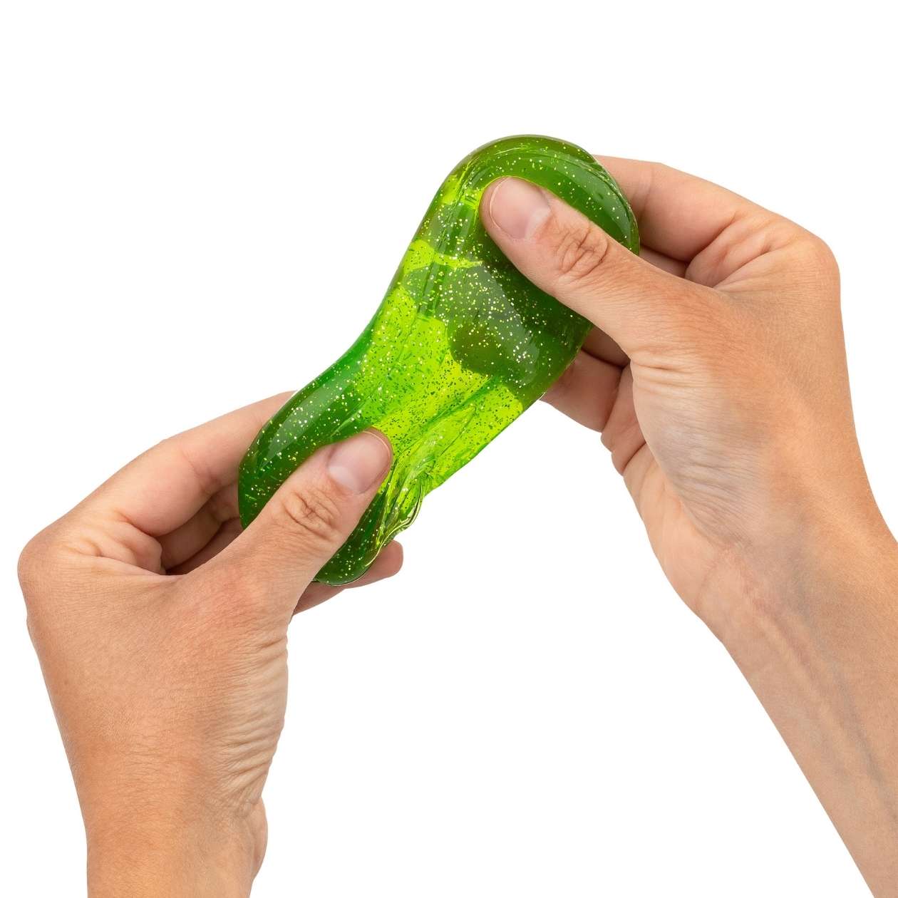 Glibber-Knete Glitzer, sortiert