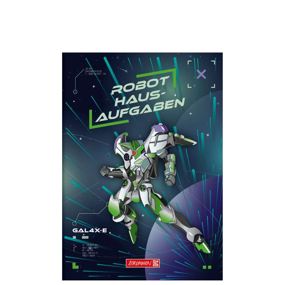 Brunnen Hausaufgabenheft, Robot Hero