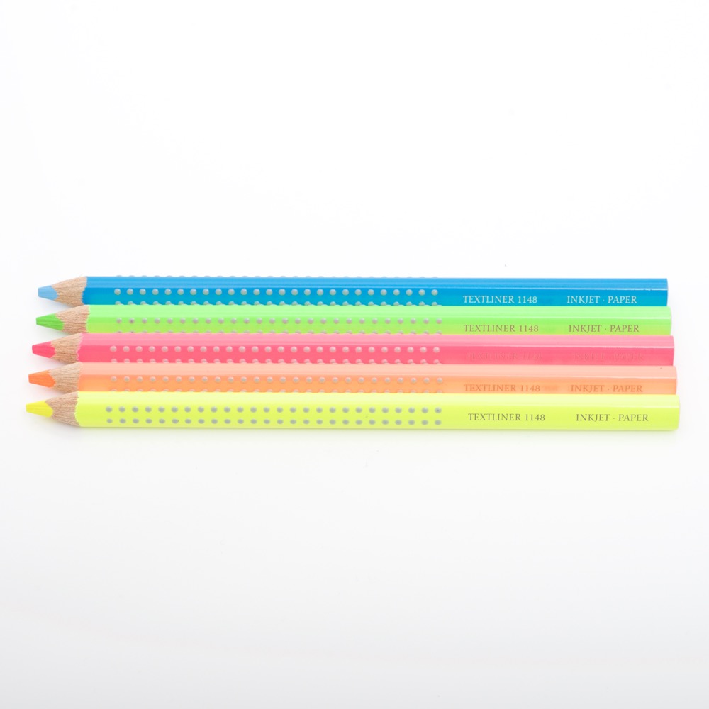 Textmarker Buntstift, Jumbo Grip Neon