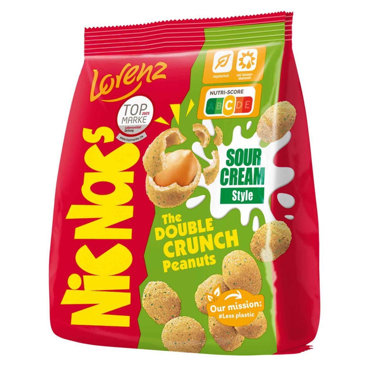 Nic Nacs Sour Cream Style, 110 g