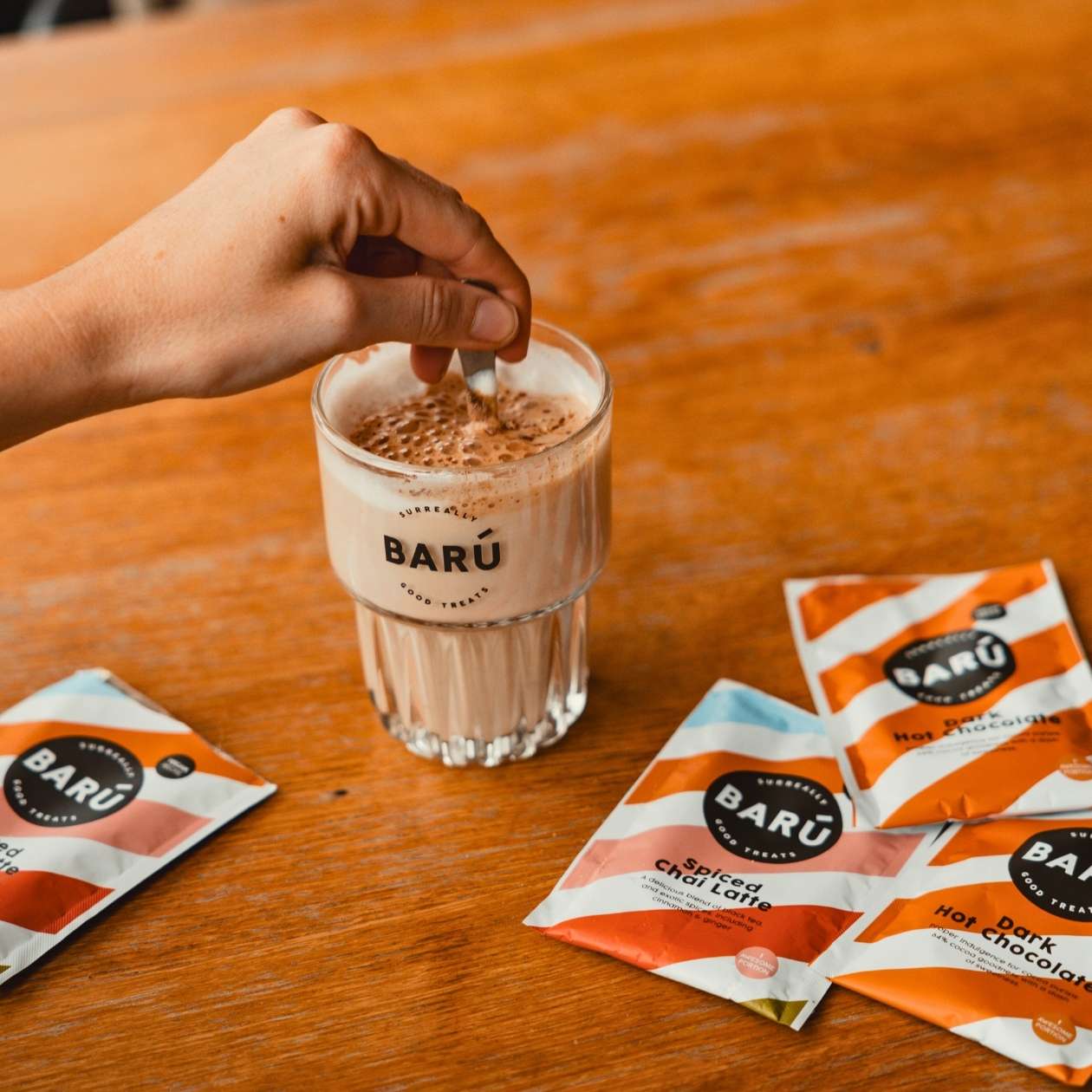 Baru Getränke Sachet, verschiedene Sorten