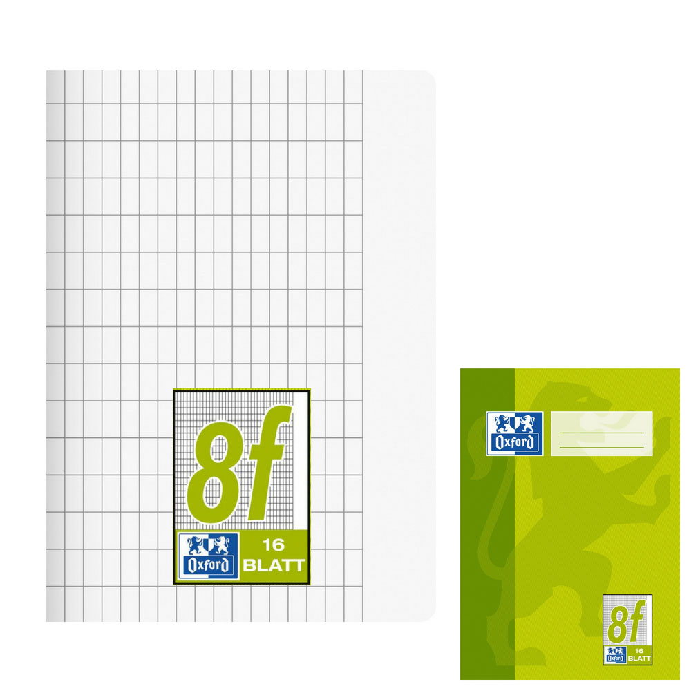 Oxford Schulheft A5, Lineatur 8f