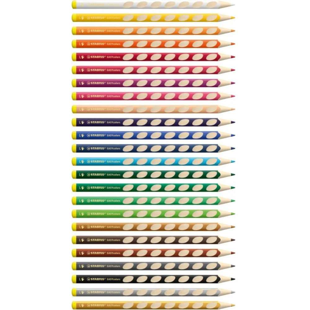 Stabilo Buntstifte Linkshänder, 24er Pack
